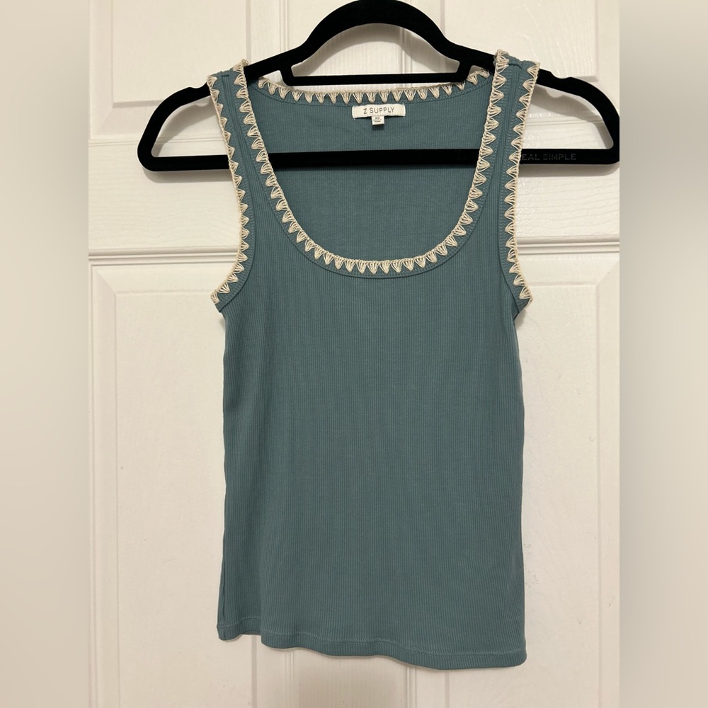 Z supply Jaidynn Whipstitch Top XS